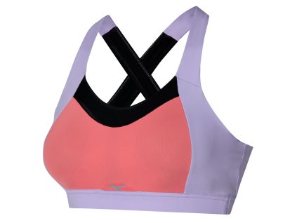 Podprsenka Mizuno High support bra Pastel Lilac