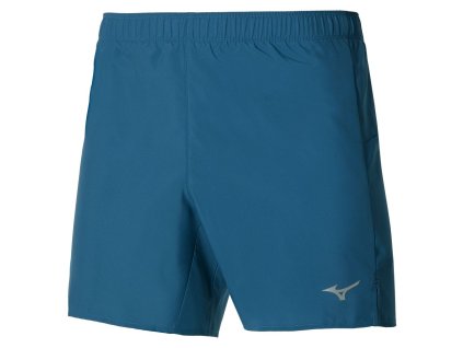 Pánské Šortky Mizuno Core 5.5 Short Blue Ashes