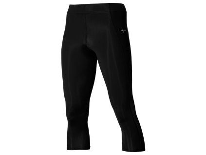 Pánské Legíny Mizuno Core 3 4 Tight Black