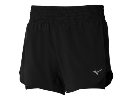 Šortky Mizuno 2in1 4.5 Short Black