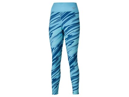 Legíny Mizuno 7 8 Printed Tight Maui Blue