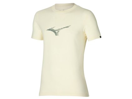 Triko Mizuno Athletics RB Tee Papyrus
