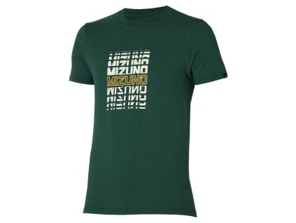 Triko Mizuno Athletics Mizuno Tee Pineneedle