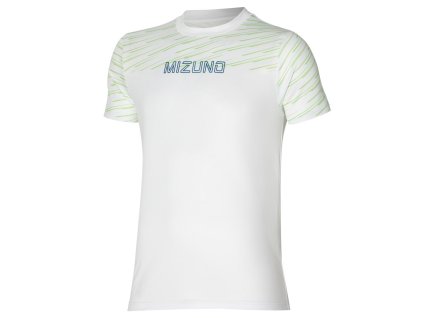 Triko Mizuno Graphic Tee White