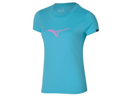 Triko Mizuno RB Tee Maui Blue