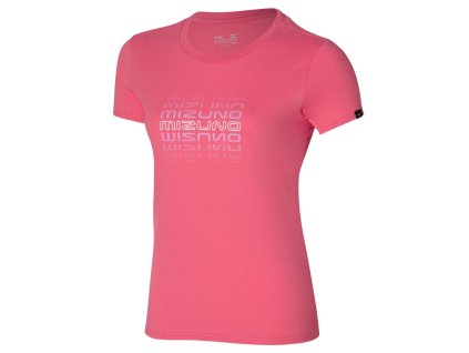 Triko Mizuno Mizuno Tee Sunkissed Coral