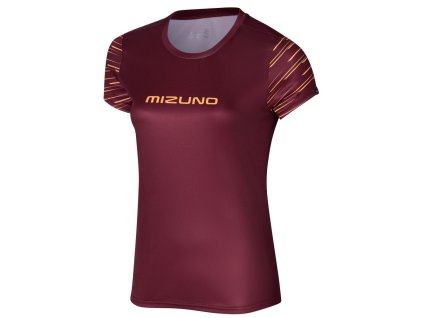 Triko Mizuno Graphic Tee Cabernet