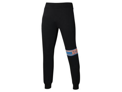 Tepláky Mizuno Sweat pant Black Blue Ashes