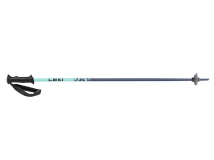Sjezdové Hole Leki Rider darkblue-light turquoise-white