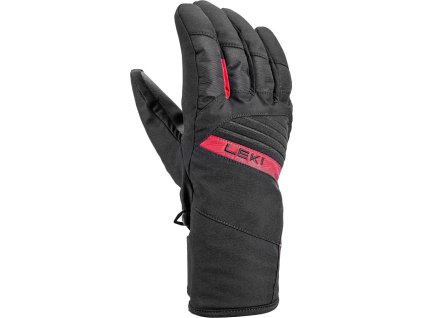Rukavice Leki Cosmos black-red