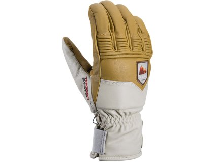 Rukavice Leki Rubic 3D tan-off white