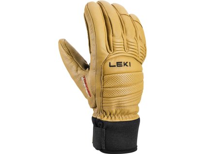Rukavice Leki Copper 3D Pro tan-black
