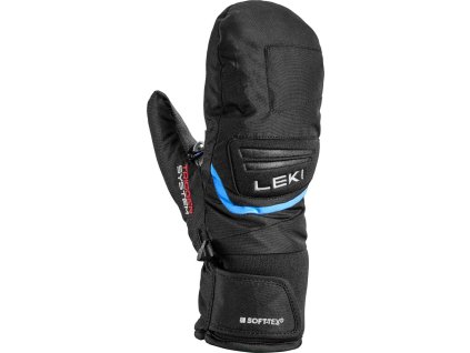 Rukavice Leki Griffin 3D Junior Mitt black-cyan