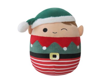 Plyšák SQUISHMALLOWS Vánoční skřítek Jangle