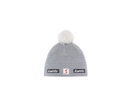 Eisbär Jamie Pompon MÜ SP hellgrau/white