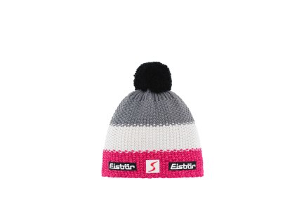 Eisbär Star Pompon MÜ SP pinkmeliert-white-graumele