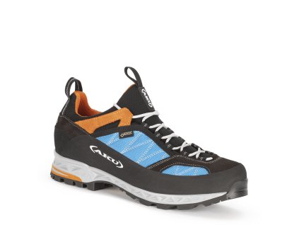 Boty AKU Tengu Low GTX modro / oranžová
