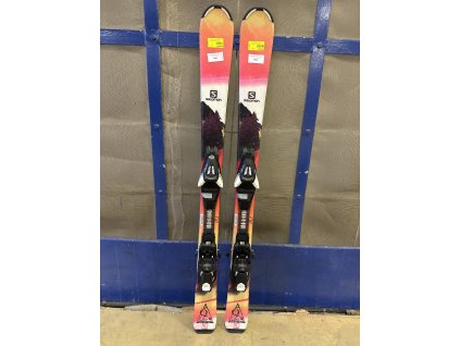 dětské sjezdové lyže set bazar-Salomon Q Lux Jr