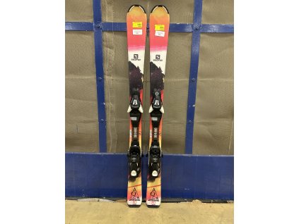 dětské sjezdové lyže set bazar-Salomon Q Lux Jr
