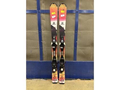 dětské sjezdové lyže set bazar-Salomon Q Lux Jr