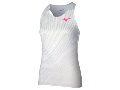 Tílko Mizuno Charge Printed Tank White