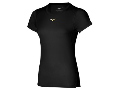 Triko Mizuno DryAeroFlow Tee Black