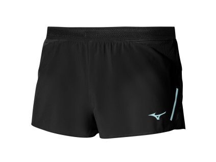 Šortky Mizuno Aero Split 1.5 Short Black