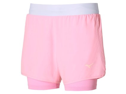 Šortky Mizuno ER 4.5 2in1 Short Lilac Chiffon