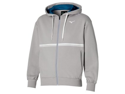 Bunda Mizuno Athletics Sweat Jacket Silver sconce