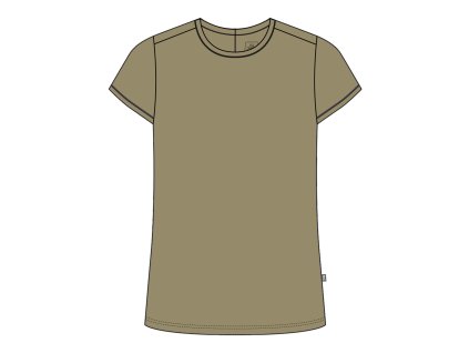 Dámské triko On Running Movement-T - Safari