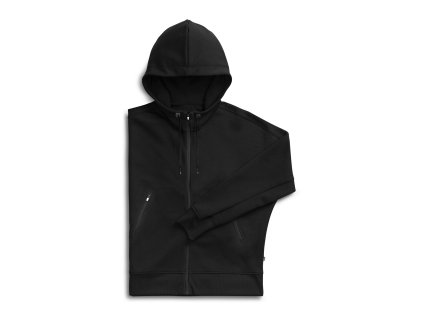 Dámská mikina ON Running Zipped Hoodie Black