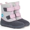 Dětské barefoot boty Affenzahn Minimal Highboot Vegan Koala  - Grey/Pink - AFZ-SHB-827