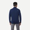 Pánská mikina Kjus David Midlayer Jacket - atlanta blue - 2021