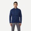 Pánská mikina Kjus David Midlayer Jacket - atlanta blue - 2021