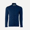 Pánská mikina Kjus David Midlayer Jacket - atlanta blue - 2021