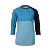 POC W's Pure 3/4 jersey - Uranium Black/Basalt Blue/Lt Basalt Blue