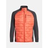 Pánská Bunda Peak Performance Helium Hybrid Jacket - Oranžová