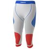 Dámské podvlíkací kalhoty MICO WOMAN 3/4 TIGHT PANTS OFICIAL CZE - BIANCO