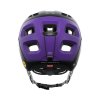 Cyklistická helma POC Tectal Race MIPS - Uranium Black/Sapphire Purple Metallic/Matt - 2022