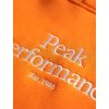 Pánská Mikina Peak Performance Original Hood - Oranžová