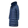 Dámský kabát CMP WOMAN COAT FIX HOOD - Blue Ink