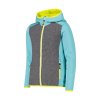 Dětská mikina CMP KID G JACKET FIX HOOD - Acqua