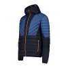 Pánská bunda CMP MAN HYBRID JACKET FIX HOOD - Bluestone