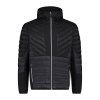 Pánská bunda CMP MAN HYBRID JACKET FIX HOOD - Black