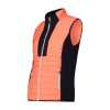Dámská vesta CMP WOMAN VEST HYBRID - Fluo Red