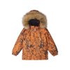 Dětská membránová zimní bunda Reima Sprig - Autumn Orange