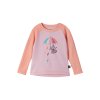Dětské tričko s dlouhým rukávem Reima Moomin Tindra - Peach Pink