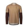 Pánský cyklo dres POC M's Essential MTB LS Jersey Jasper Brown