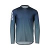 Pánský cyklo dres POC M's Essential MTB Lite LS Jersey Gradient Turmaline Navy