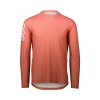 Pánský cyklo dres POC M's Essential MTB Lite LS Jersey Gradient Ammolite Coral